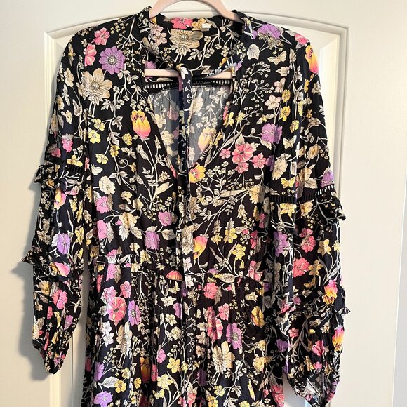 Spell | Dresses | Spell Sayulita Frill Mini Dress M Euc | Poshmark